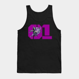 Eva 01 Evangelion Tank Top